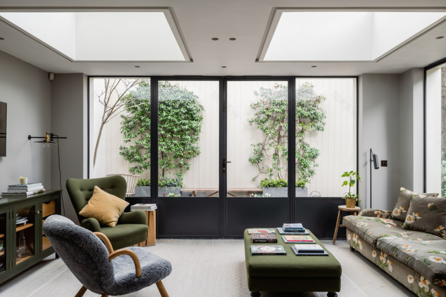 斯堪的纳维亚风格的维多利亚时代房屋设计丨英国伦敦丨Charles Mellersh-19