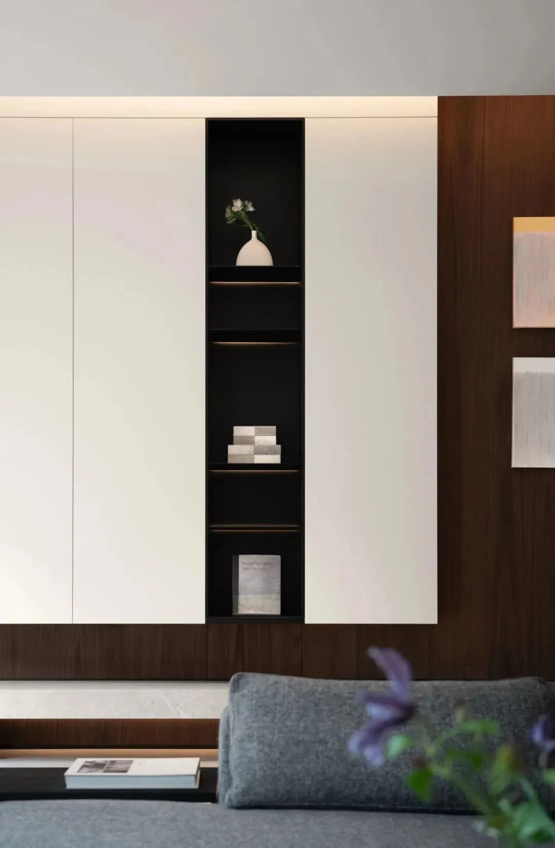 宁波420㎡豪宅，95后小夫妻的简奢品位！-23