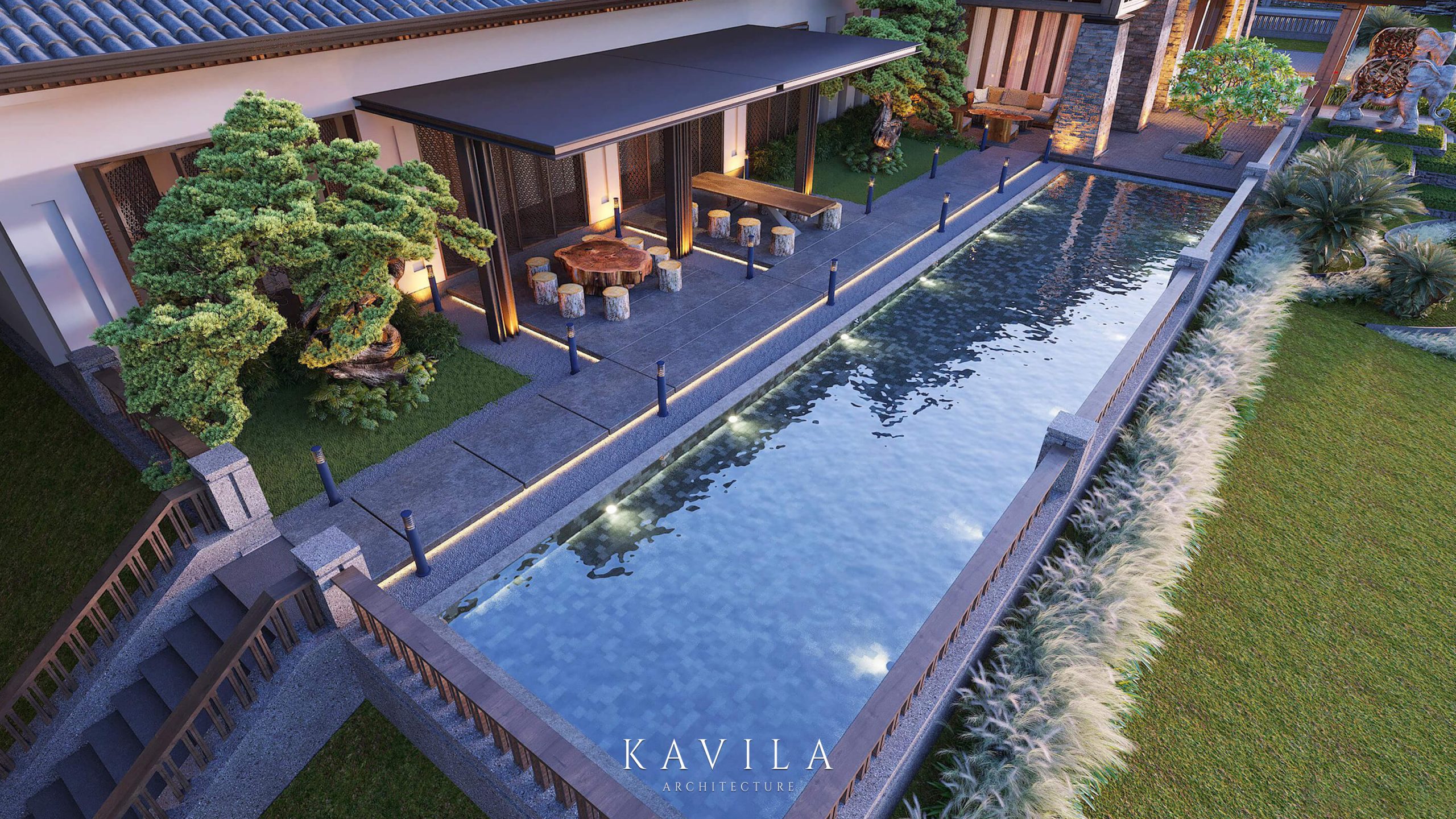沙拉湾2号别墅丨老挝丨KAVILA ARCHITECTURE-8