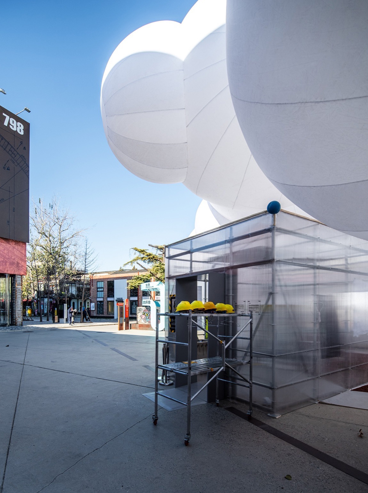 意义的停顿:798艺术与科技周中的空间装置实践丨中国北京丨兼建筑-26