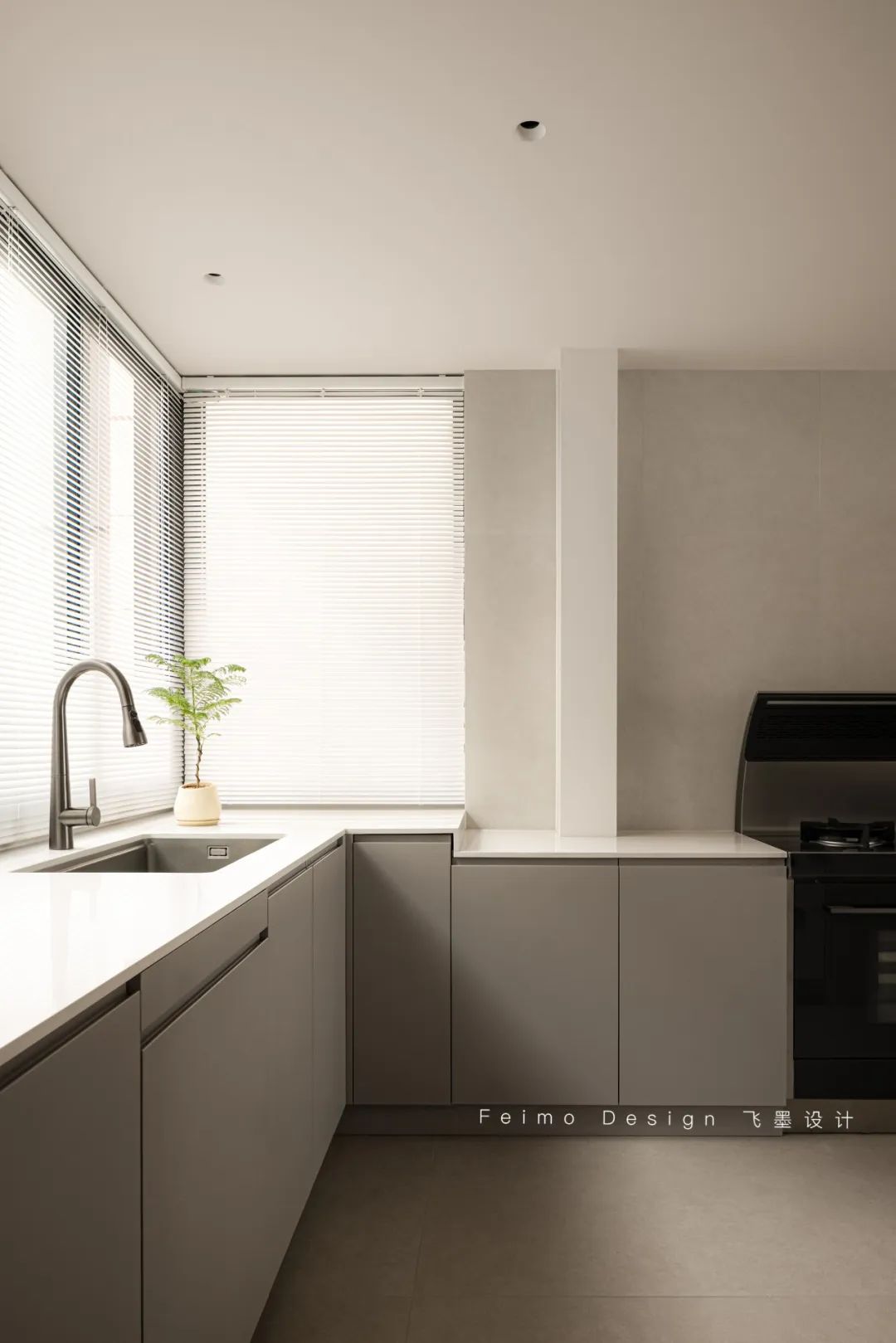 160㎡现代法式养老宅丨飞墨设计组-50