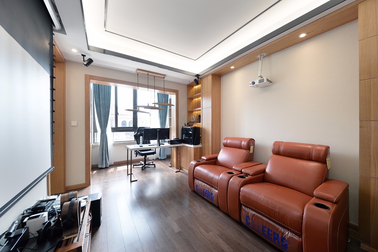 上海280 ㎡新中式风格住宅  上海彩蘑菇空间设计-21