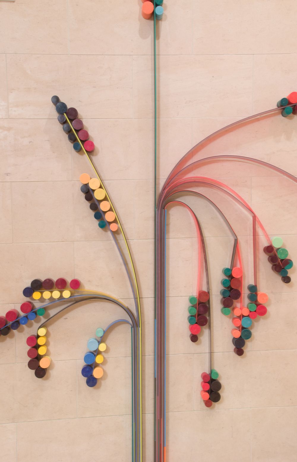 博物馆的植物状结构装置-17