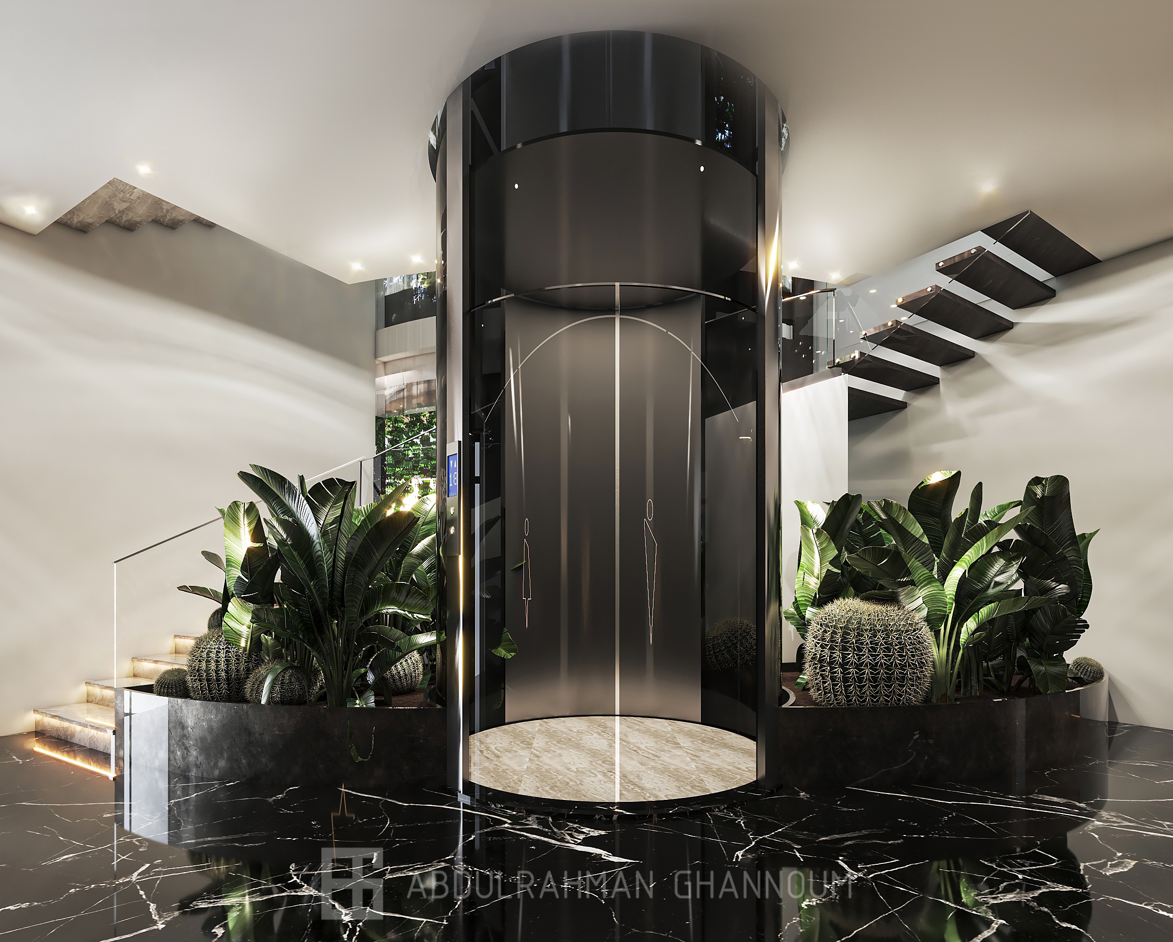 Asmak 餐厅室内设计丨Eng. Abdulrahman Ghannoum-9