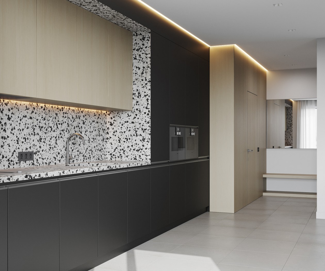 高级灰色系空间设计，既干净又敞亮-11