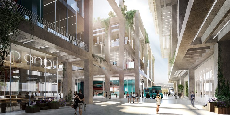 BIG 曝光洛杉矶河岸建筑群设计,拥抱城市文化-3