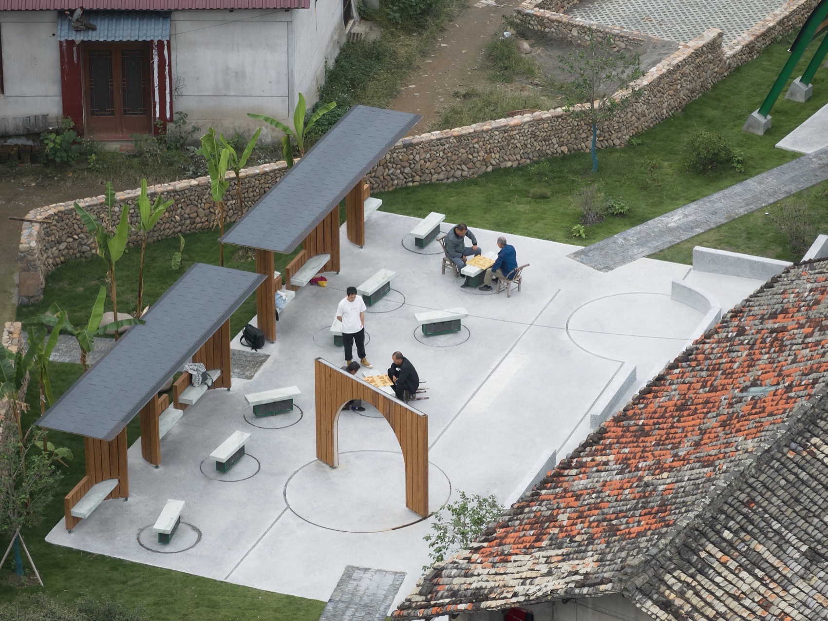 “两个半”·古市镇下街茶广场丨中国浙江丨衍述设计-49