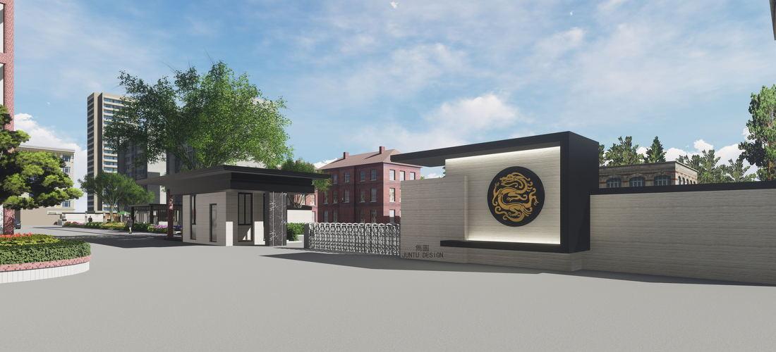 广州番禺药厂门面景观改造丨中国广州-10