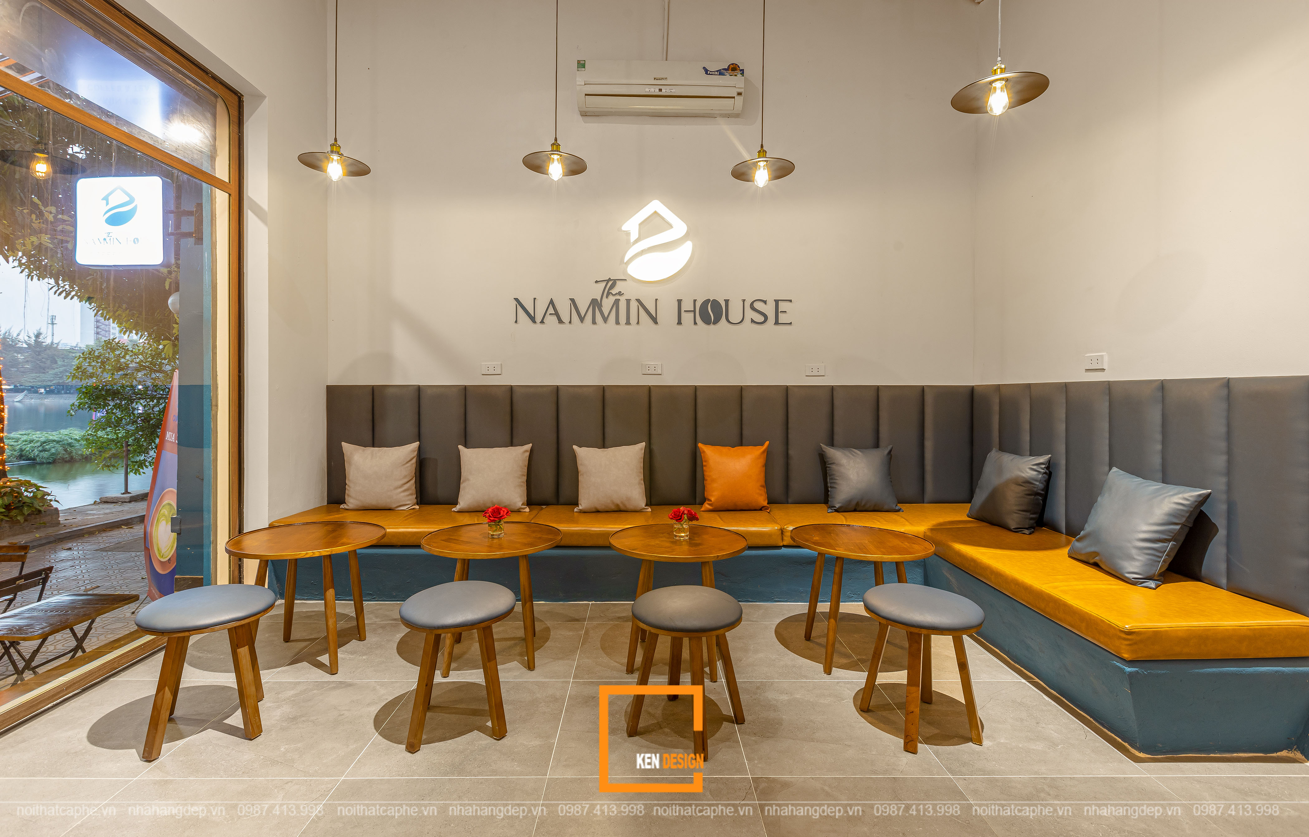 The Nammin House咖啡馆丨越南河内丨KenDesign-14