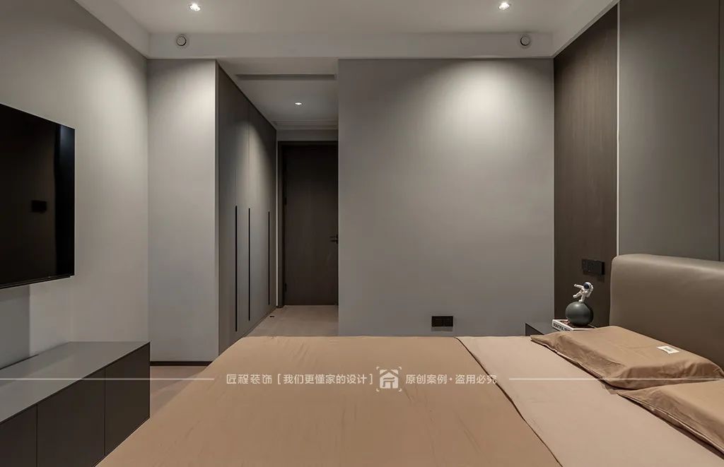 《卫士》现代轻奢实景案例丨匠程装饰-61