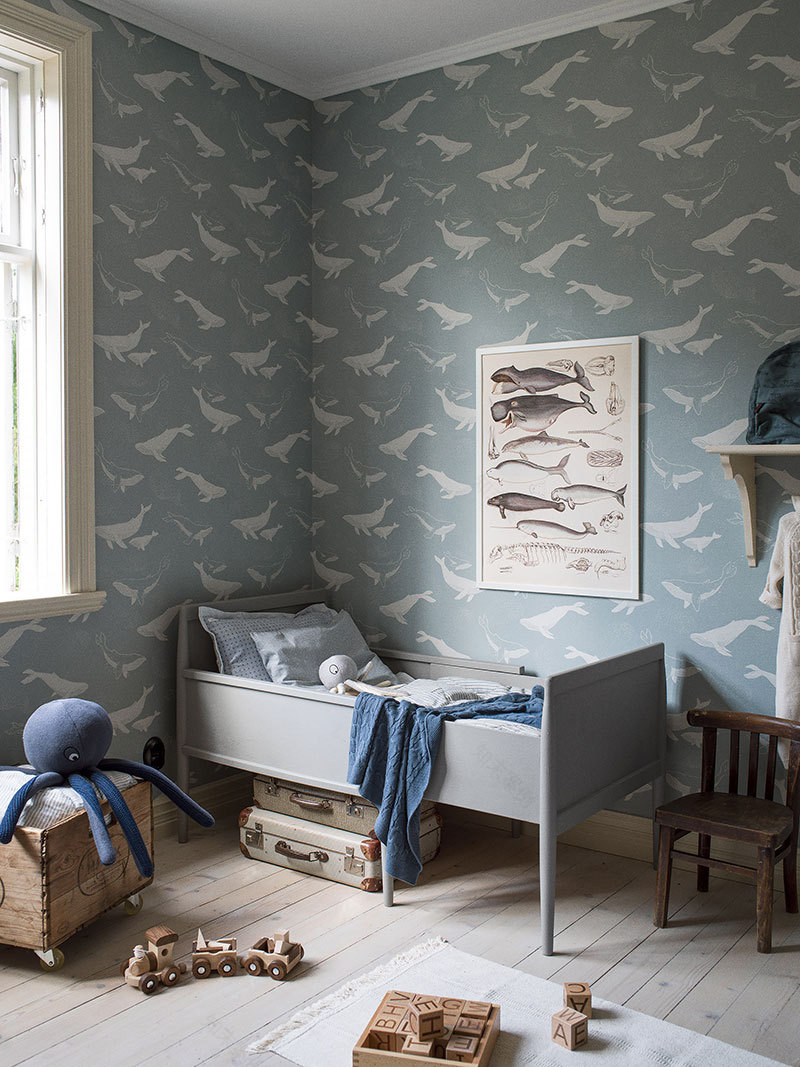 瑞典 Boras Tapeter 新系列儿童房间设计,神秘优雅,如同童话世界-16