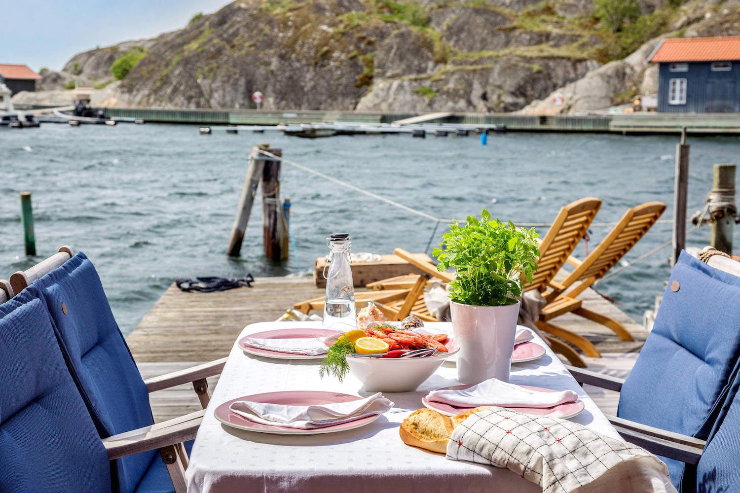 Wooden Scandinavian seaside retreat in Hälleviksstrand, Sweden with an inspiring white interior design   CAANdesign  Architecture and home design blog-2