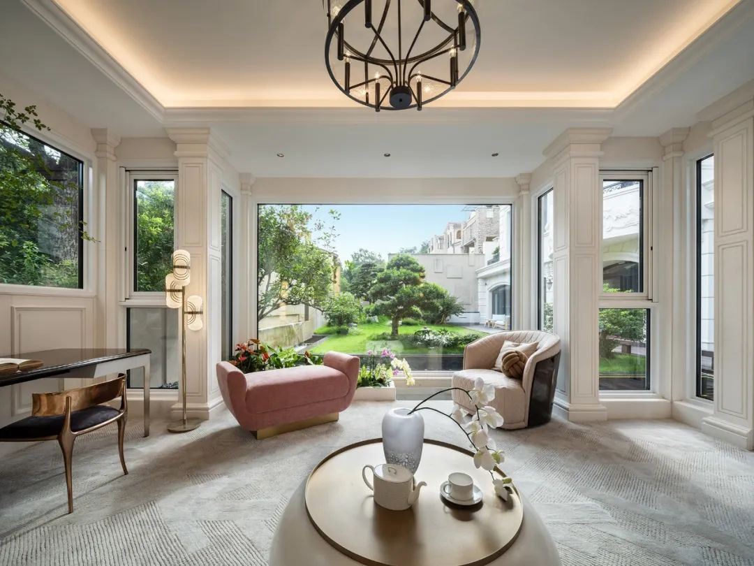 法式轻奢独栋别墅丨中国广州丨魅无界设计-87