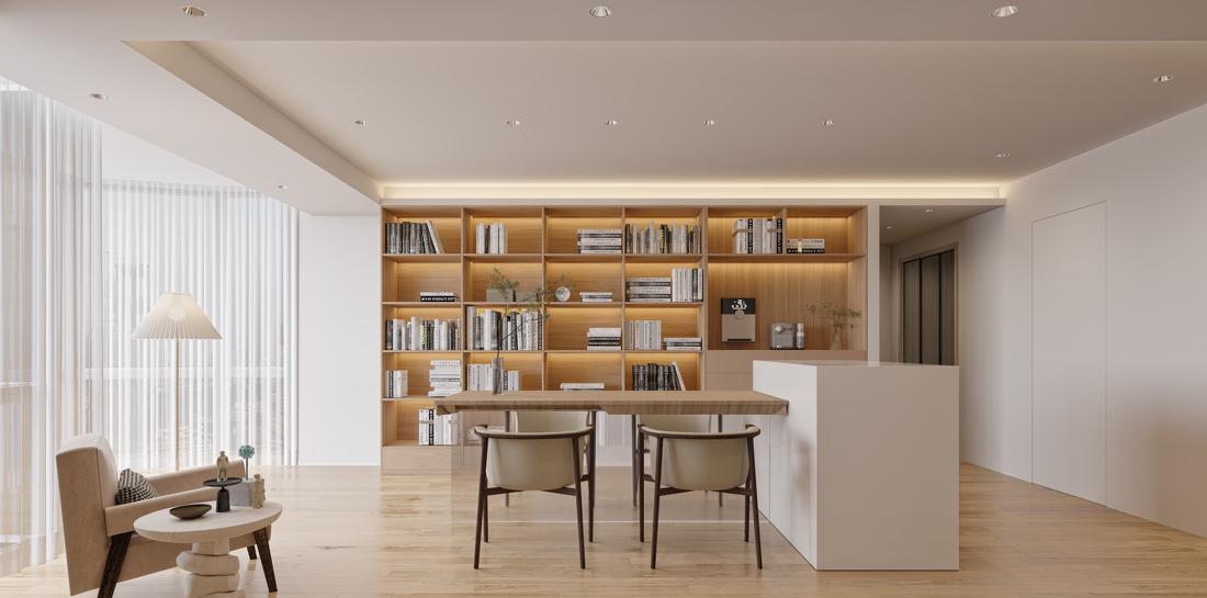 现代简约之家 · 136㎡多功能空间设计-0