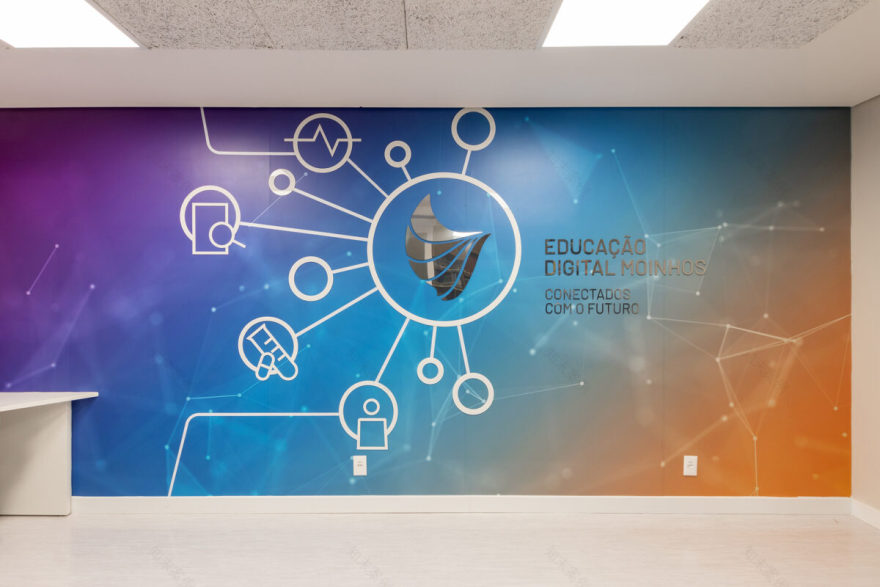 Moinhos de Vento School of Health Sciences - /STUDIOMDA - Wayfinding Design-1