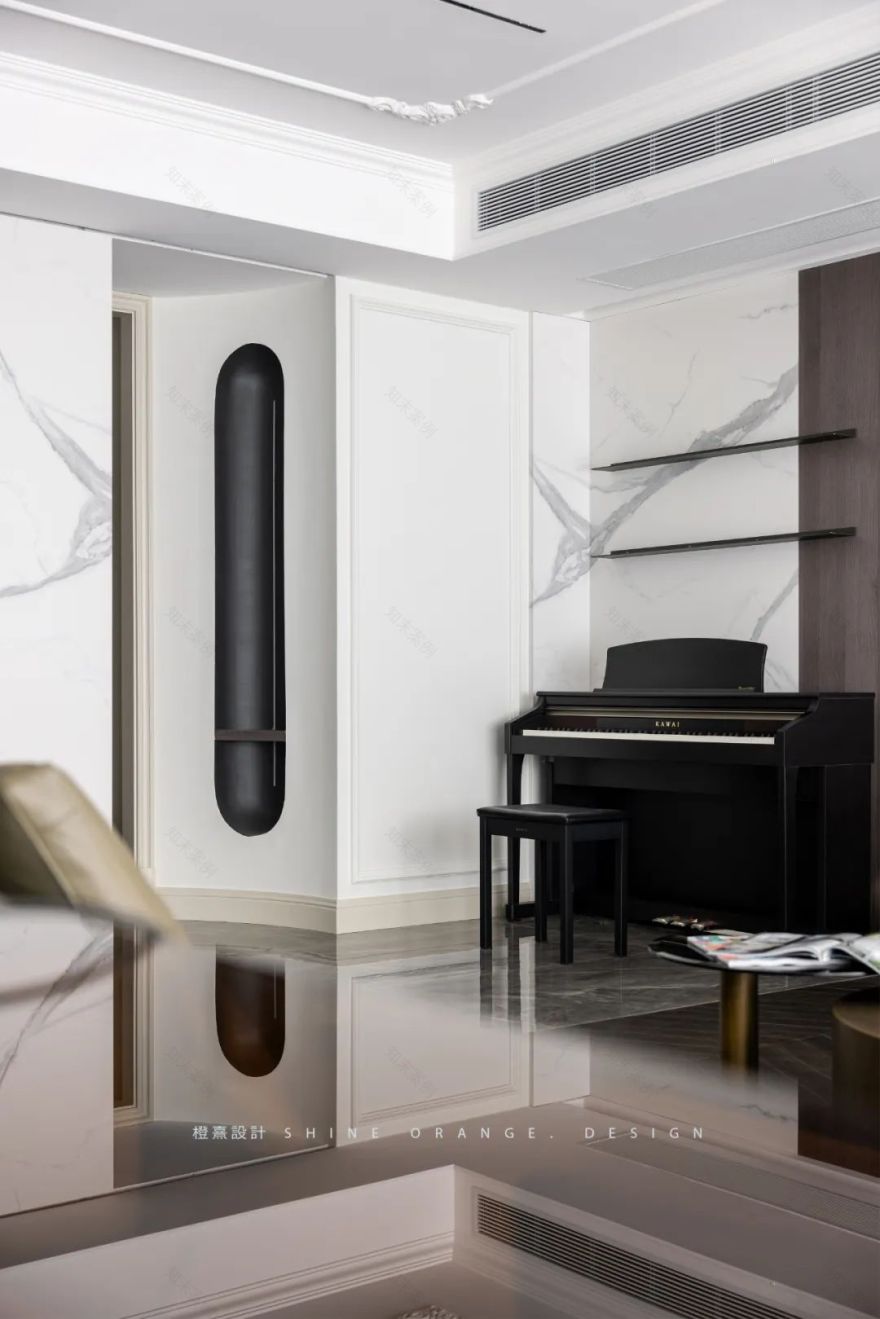 现代法式宁波住宅丨中国宁波丨橙熹设计-25