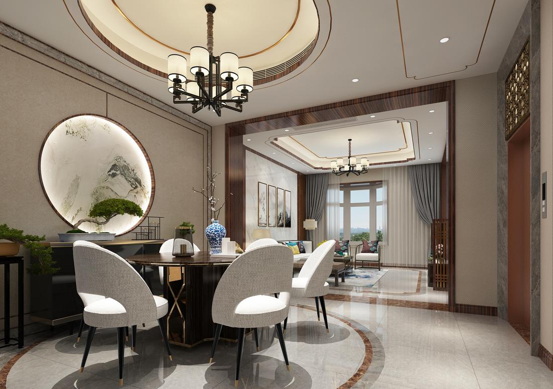 
奕聪花园~新中式的别墅 -2