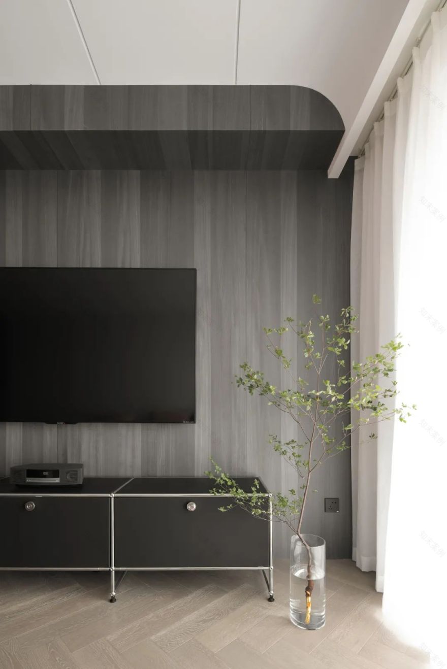 石材、木质与金属,克制平衡的极简空间 | DNA邸内设计-10