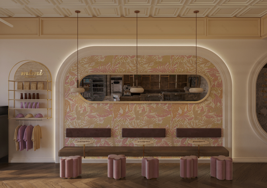 咪咪冰淇淋店丨United StatesLos Angeles丨Futuris Architects-14