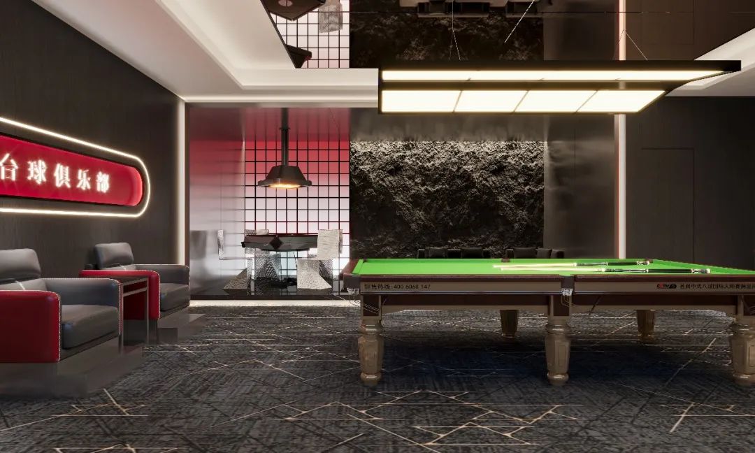 VV台球俱乐部丨中国六安丨安徽印空间设计事务所-23