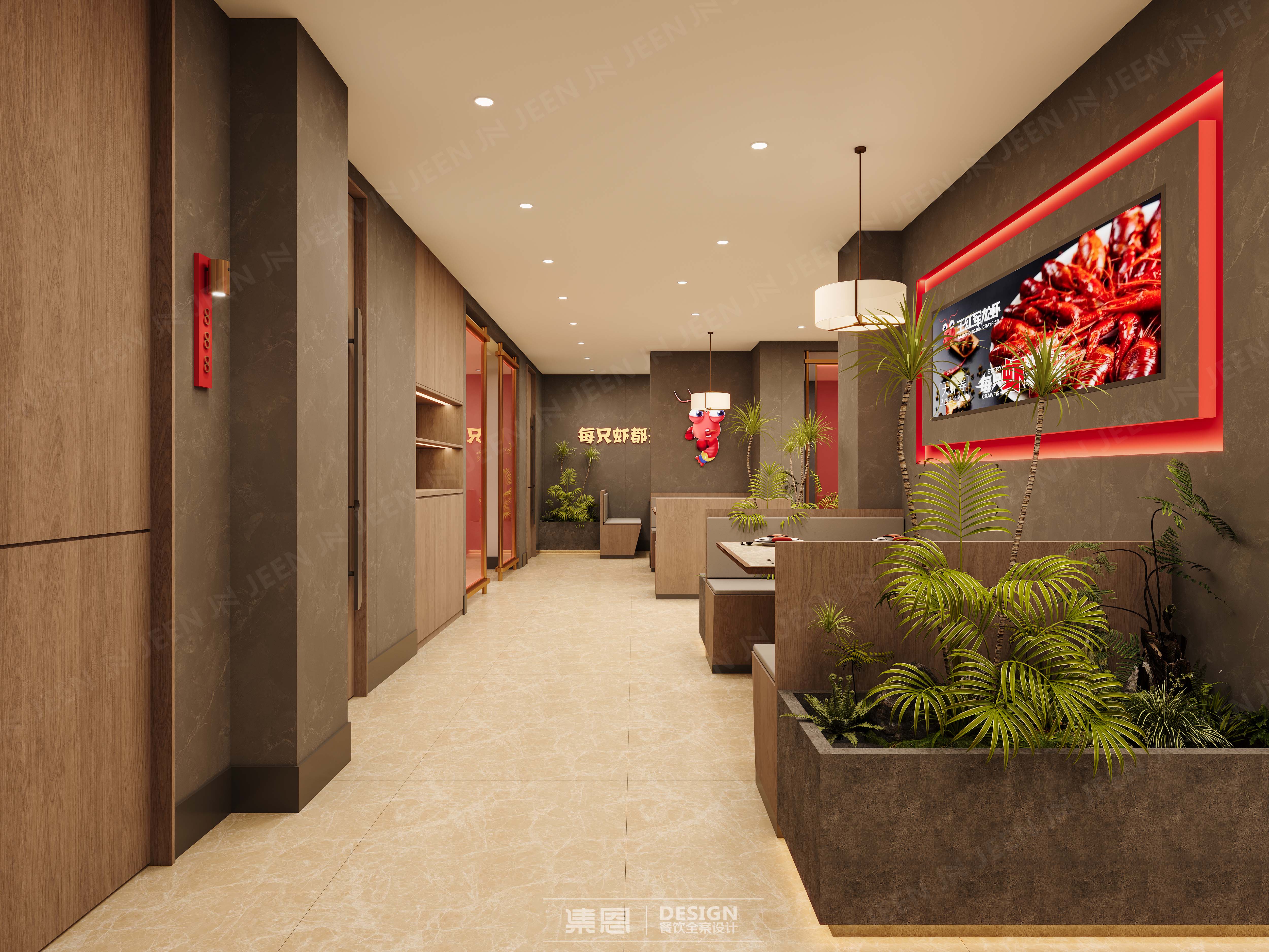 王红军·龙虾丨中国郑州丨集恩餐饮全案设计-14