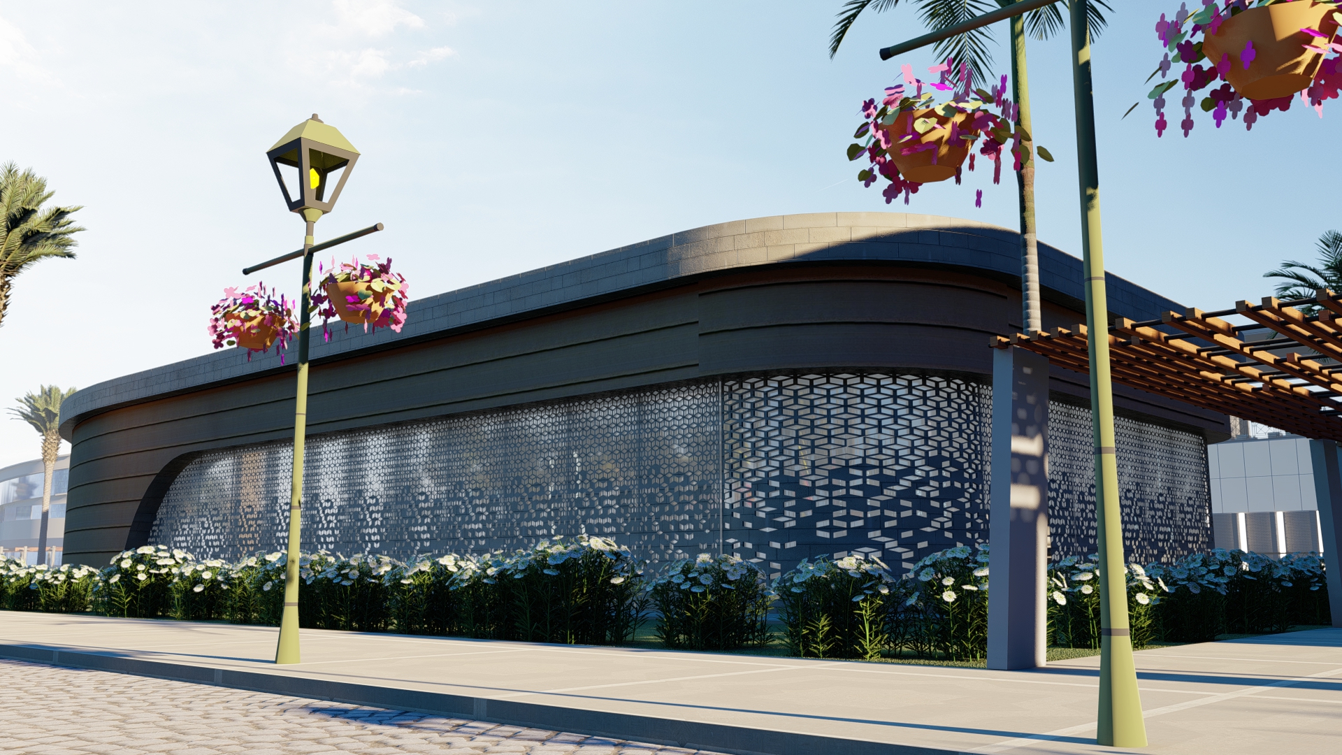 3D Visualization of Aquarium resort-6