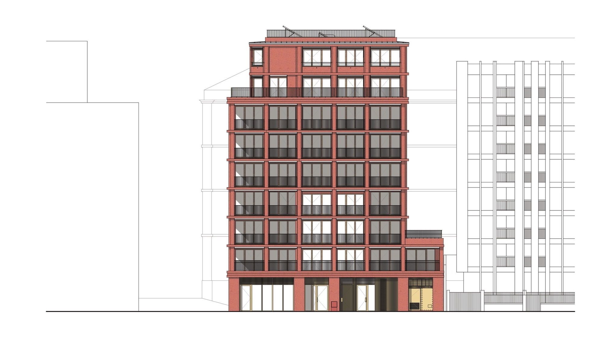 Reuilly 住宅大楼丨法国巴黎-43