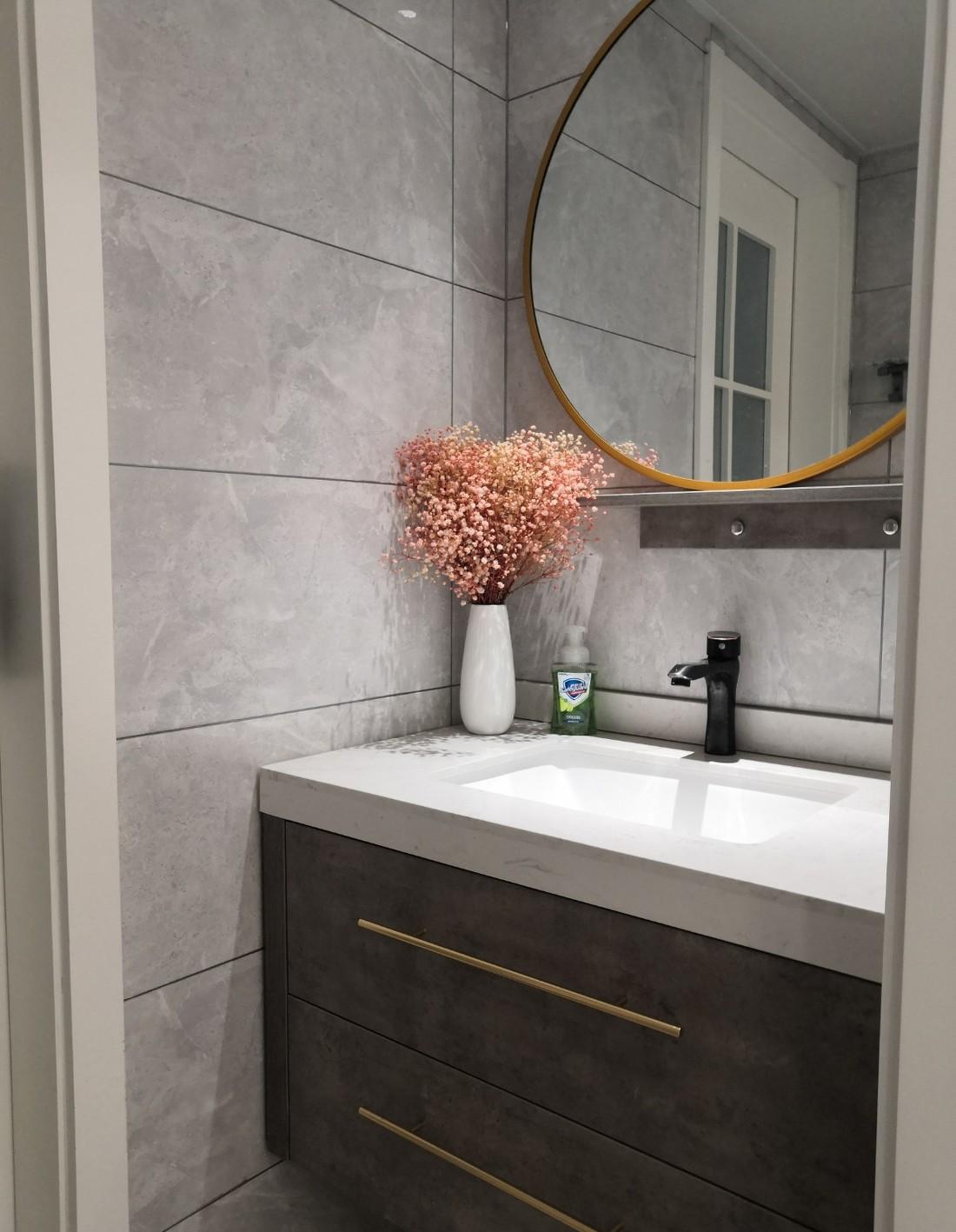 深圳龙华世纪城复式现代轻奢风设计案例解析-7