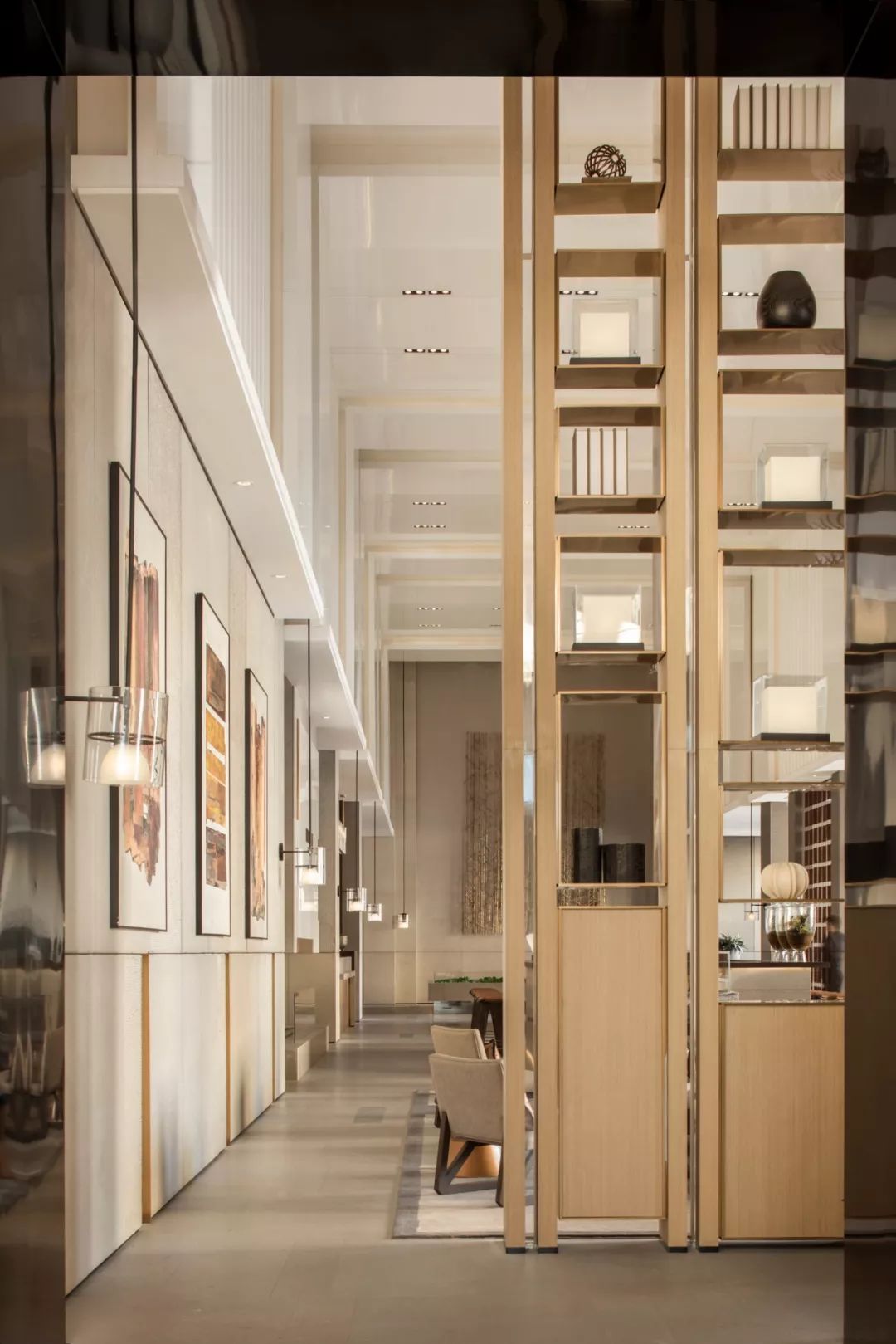 沈阳华润长安里销售中心 | 东方美学与现代设计的完美融合-39