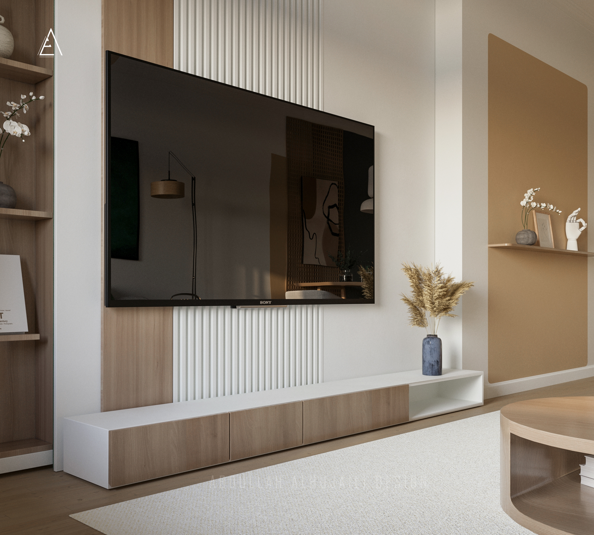 Interior design (Modern Boho-Chic Apartment)-8