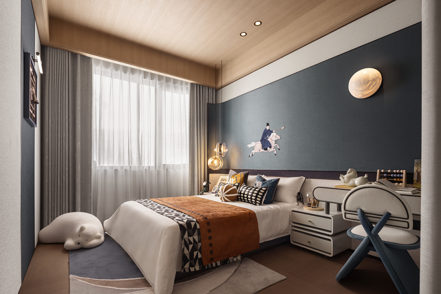 沧州天成御水澜湾198丨中国河北丨广州杜文彪装饰设计有限公司(精装),北京靳朝晖设计有限公司(软装)-73