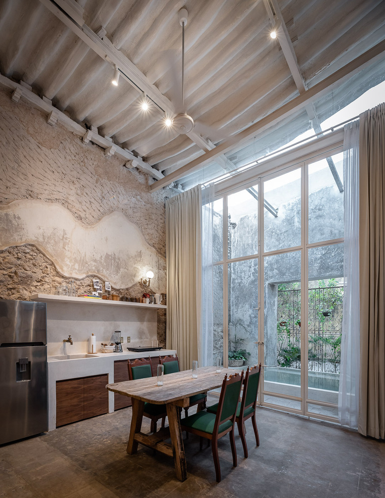 墨西哥废弃建筑变身现代浪漫居所丨Arista Cero,Gina Góngora-40