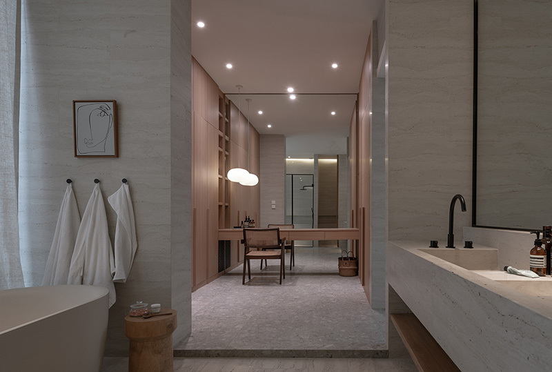 曼谷白色简约别墅,营造海滨度假氛围-15