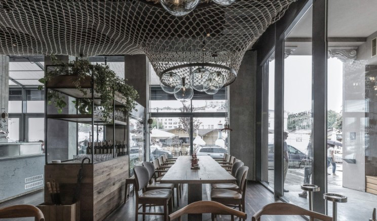 乌克兰Pesce al Forno餐厅  YOD Design Lab-4