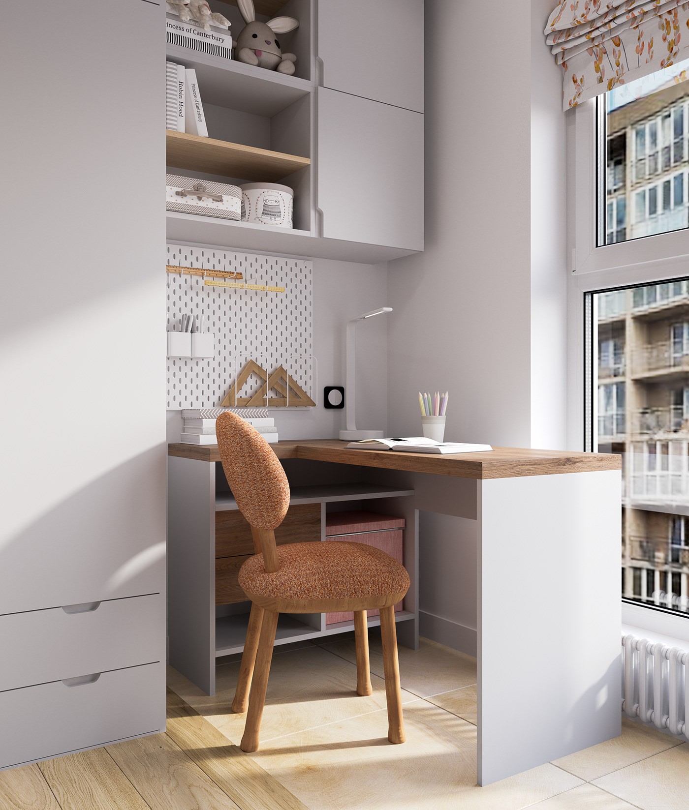 浅色系公寓设计 很舒适的住宅-21