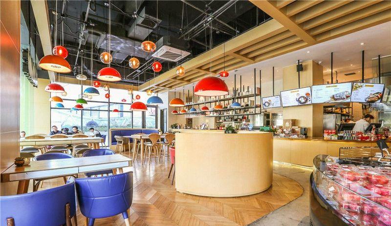 暖黄空间，舒适享受——便当餐厅“饭范”设计赏析-30