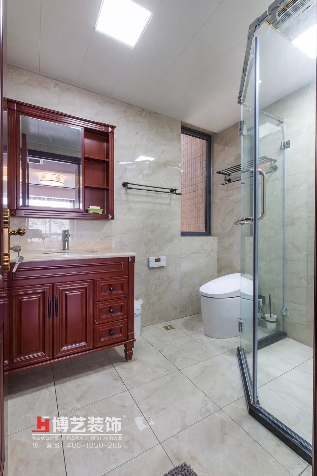 《暗香》张越——简约中式样板房设计-38