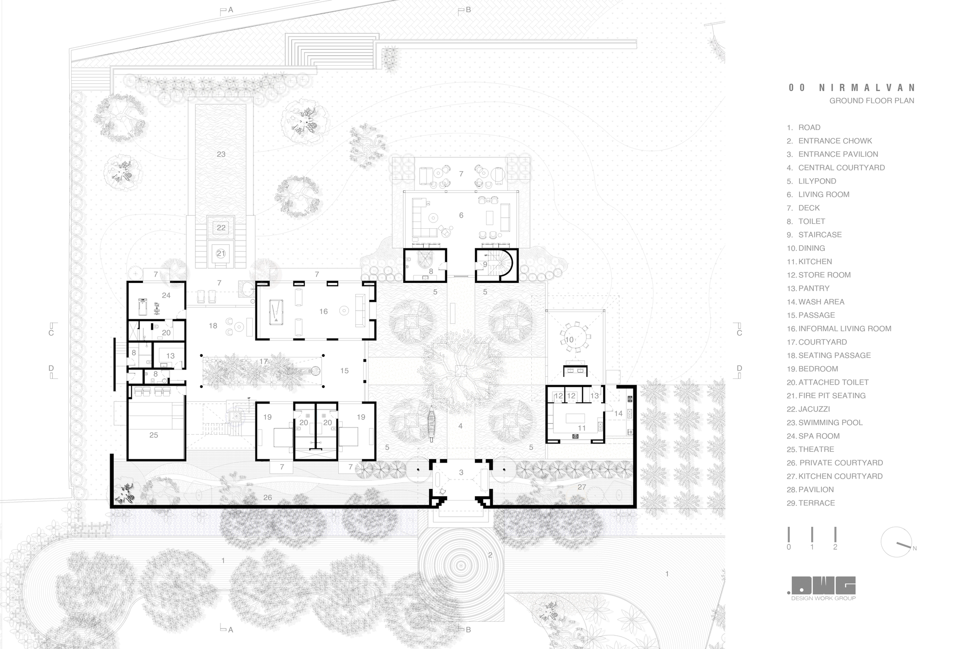尼尔玛尔·范之家丨印度丨Design Work Group-16