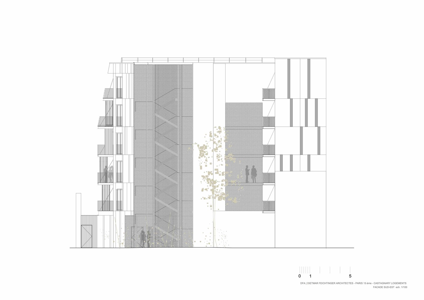 巴黎卡斯塔格街住宅楼-69