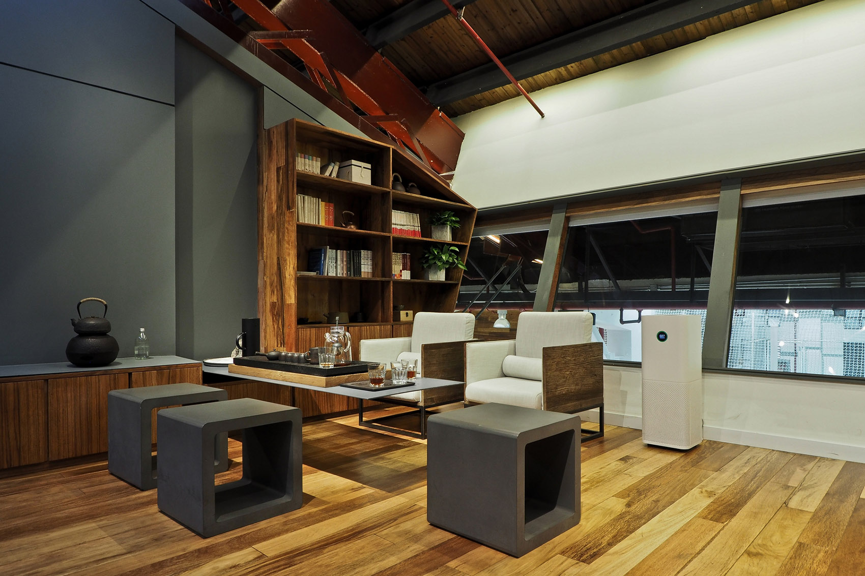 一艘悬浮的“战舰” & 幸福码头8号楼空间改造项目,上海 / 杜兹设计-71