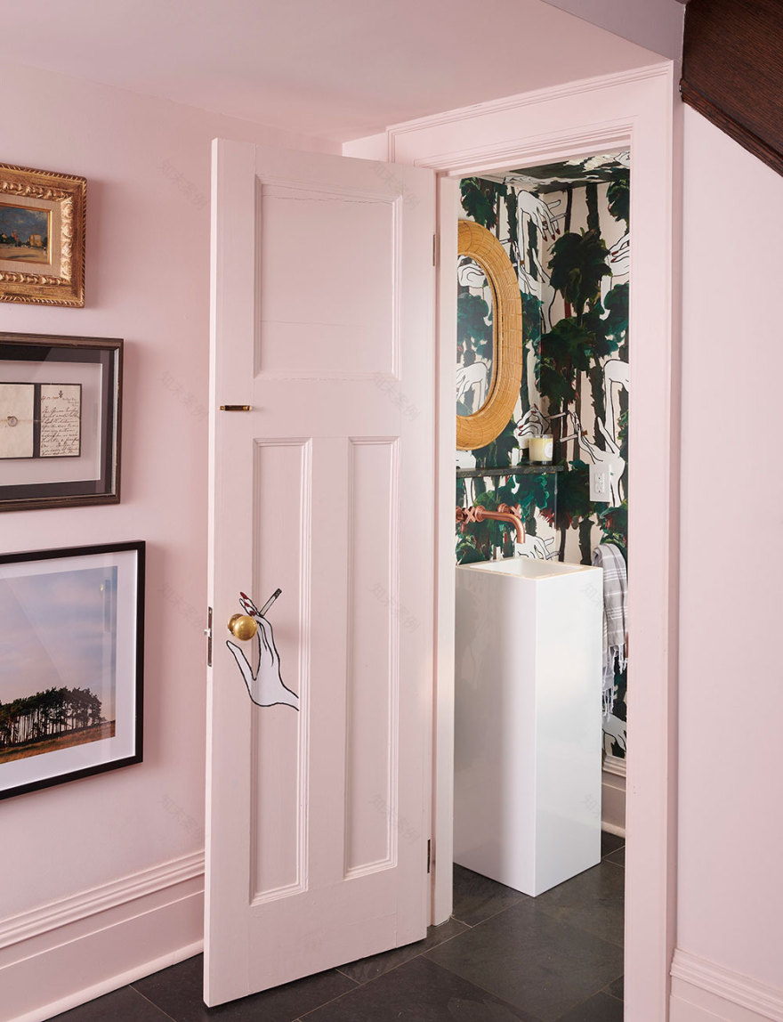 多伦多奇幻住宅 | 大胆配色与图案的完美结合-12