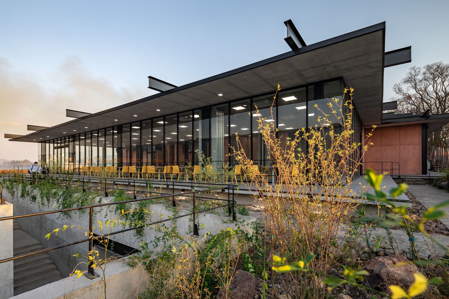 墨西哥工业设施的餐厅-19