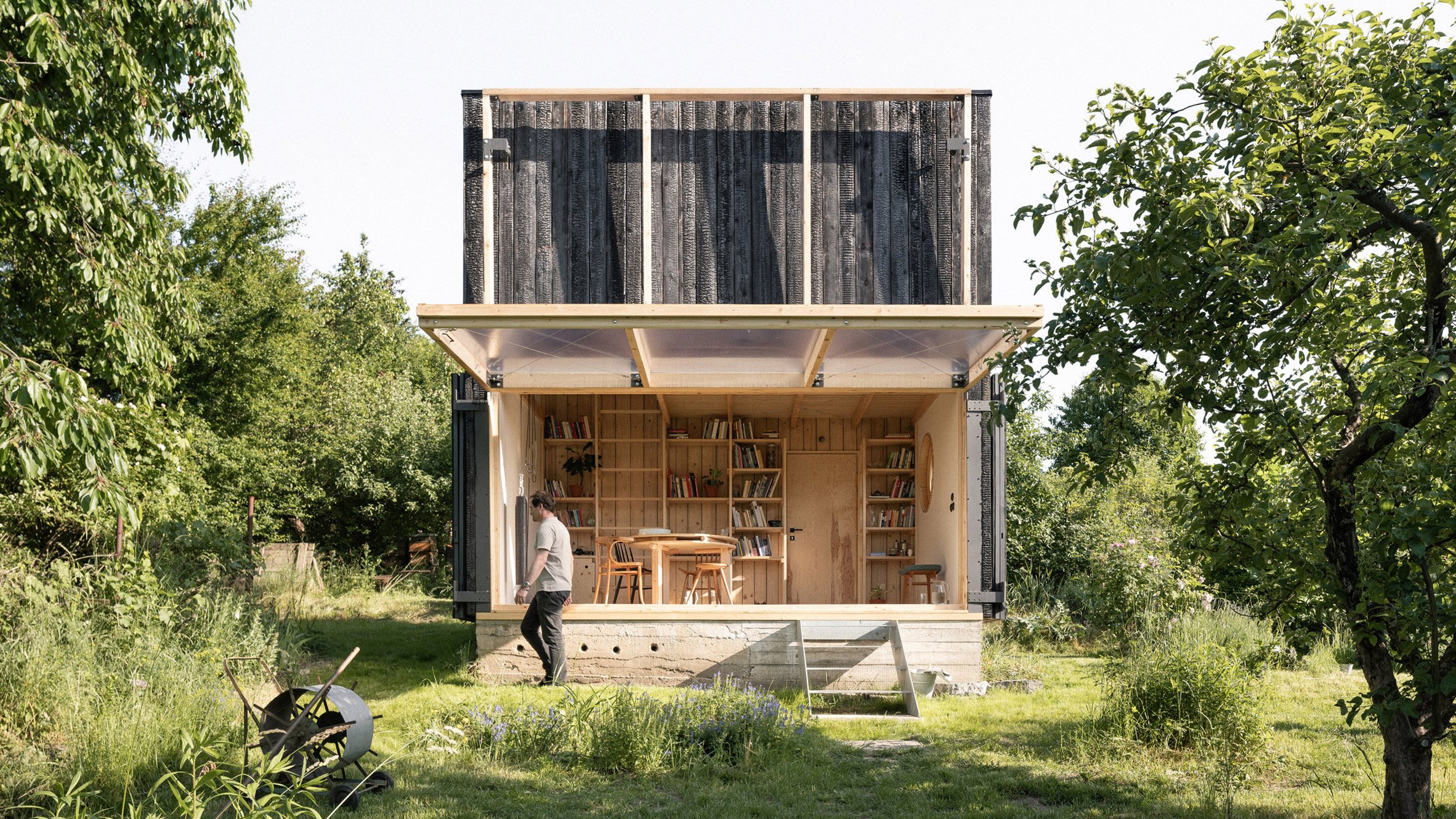 Garden Pavilion 花园亭丨意大利布拉丨Byró Architekti-0