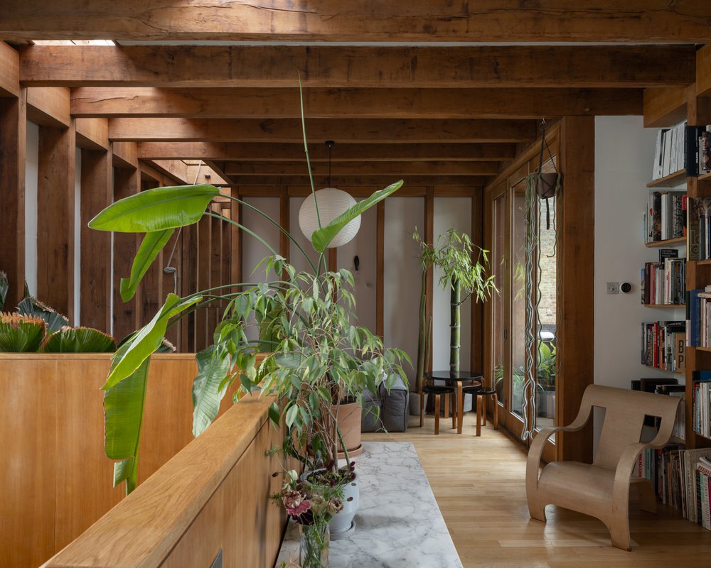 Hackney的“Green Oak”框架房屋丨英国伦敦丨Lynch Architects-28