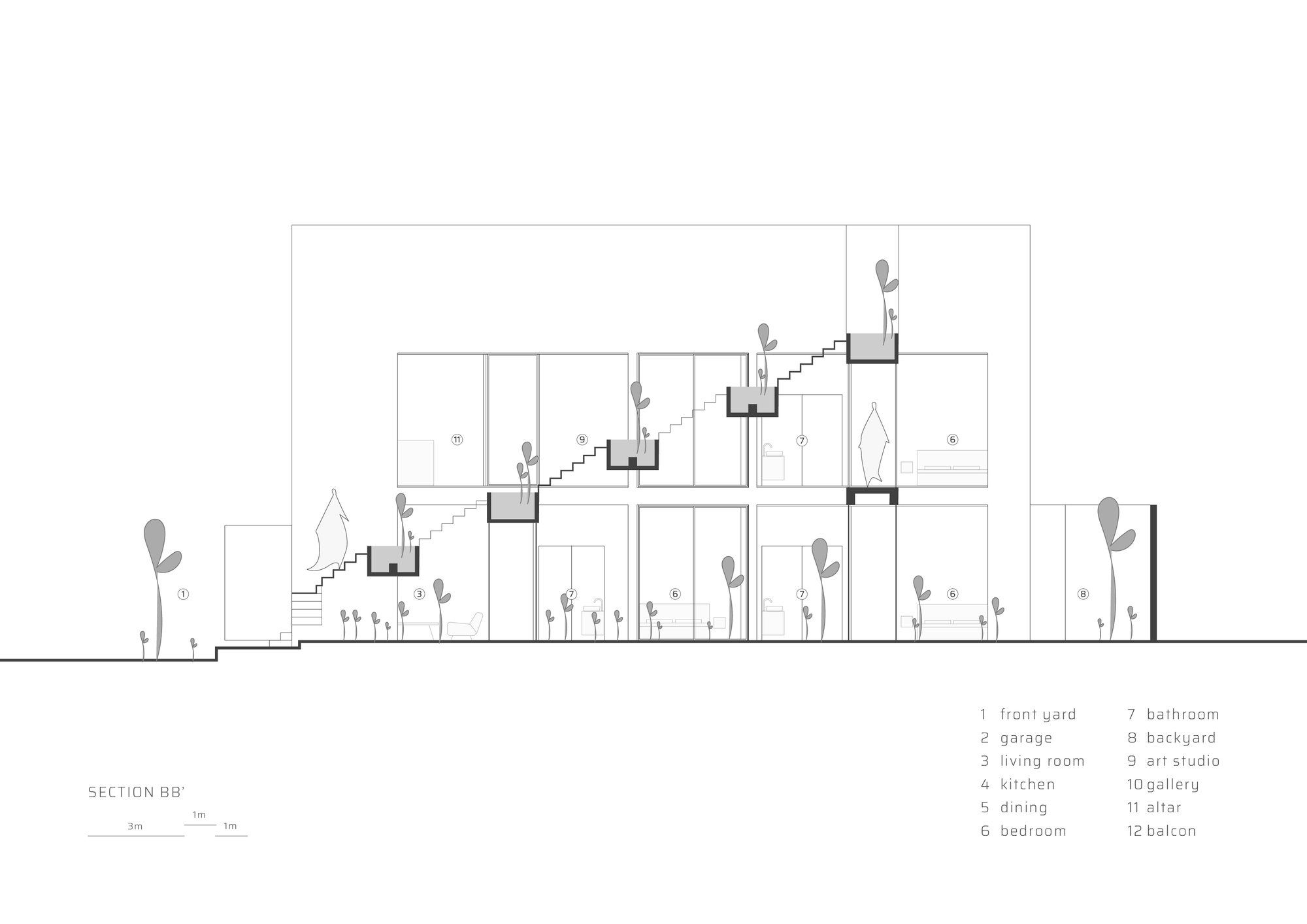纳拉之家丨越南丨Nguyen Khai Architects & Associates-13