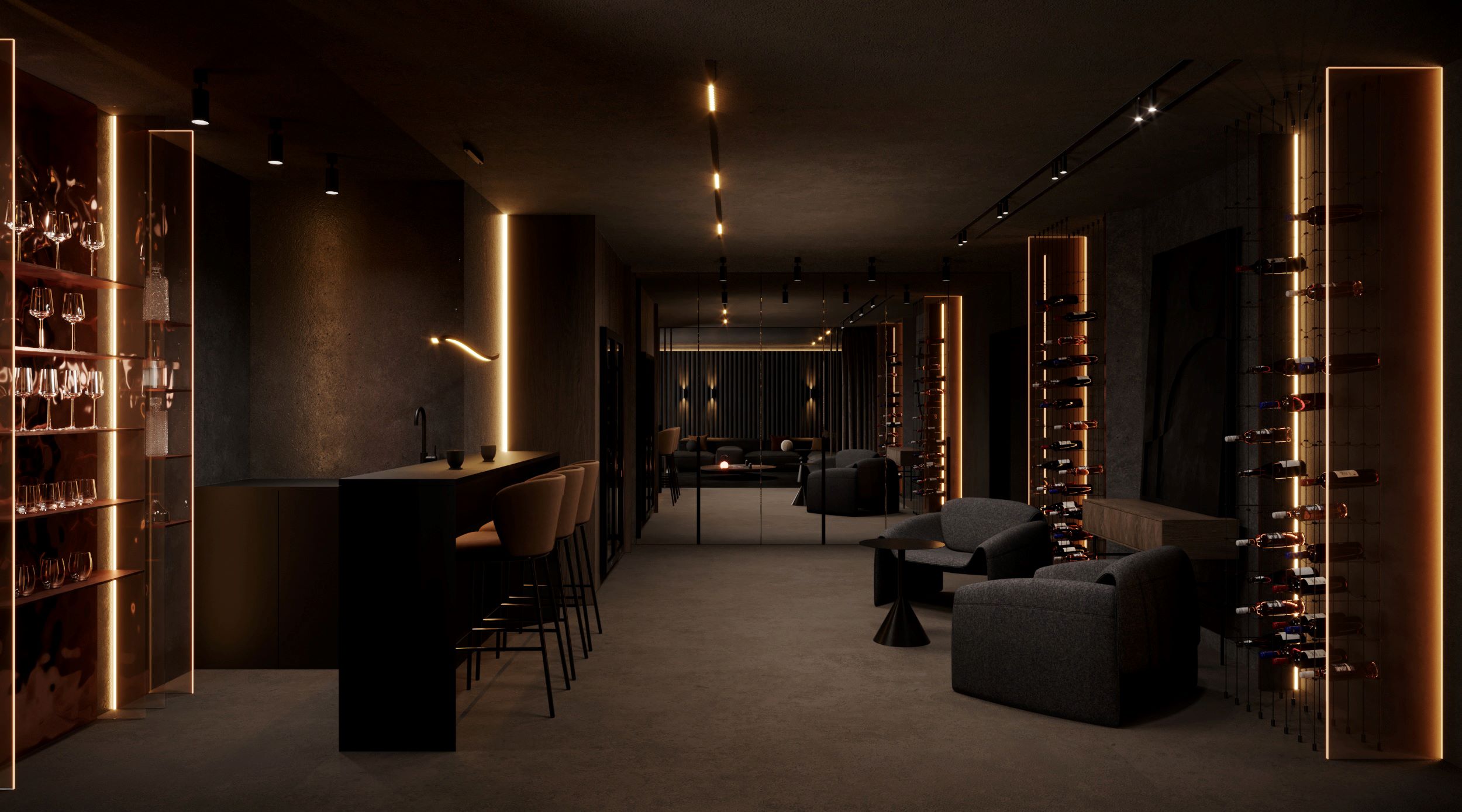 位于斜坡上的MODEKO·STUDIO设计的别墅室内项目丨MODEKO.STUDIO（Paweł Łęczycki）-63