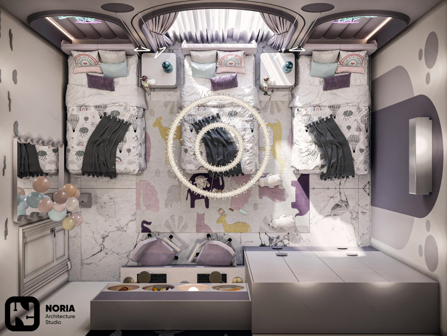 3 女孩卧室设计-9