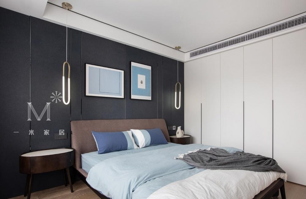 平层丨【一米家居】纯净苍穹，简而纯粹の家-21