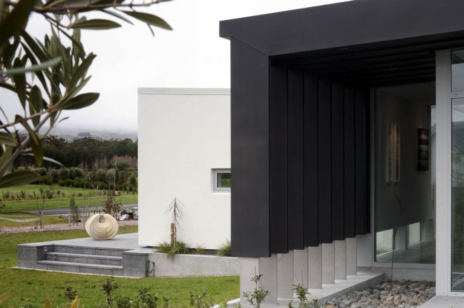 豪华别墅 现代风格简约 新西兰Dixon现代别墅-8