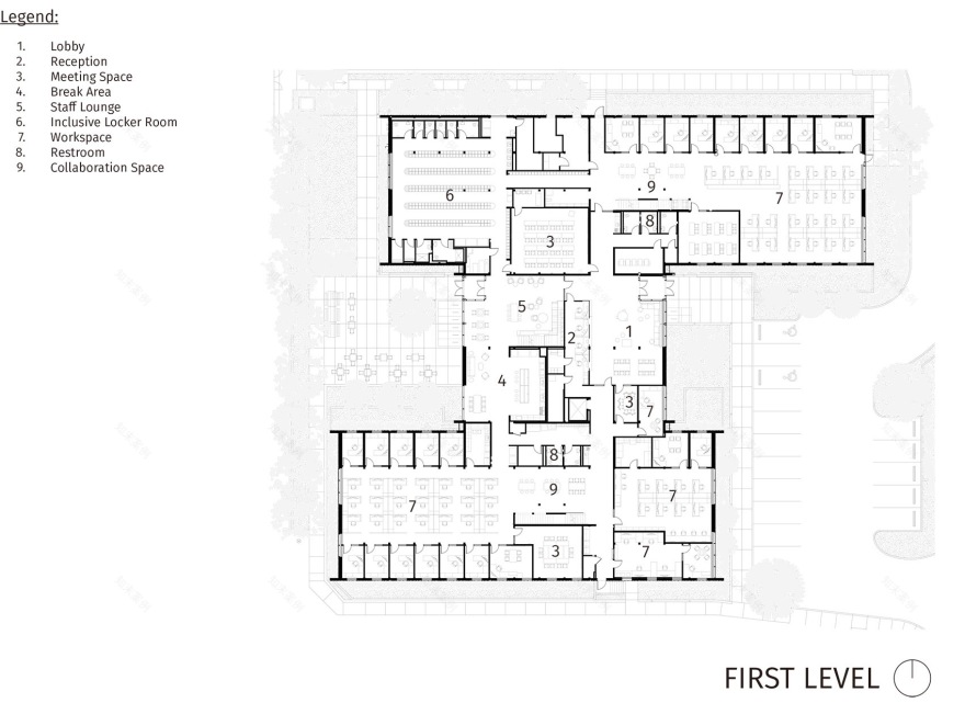 塞勒姆市公共工程运营大楼丨美国塞勒姆丨Hacker-81